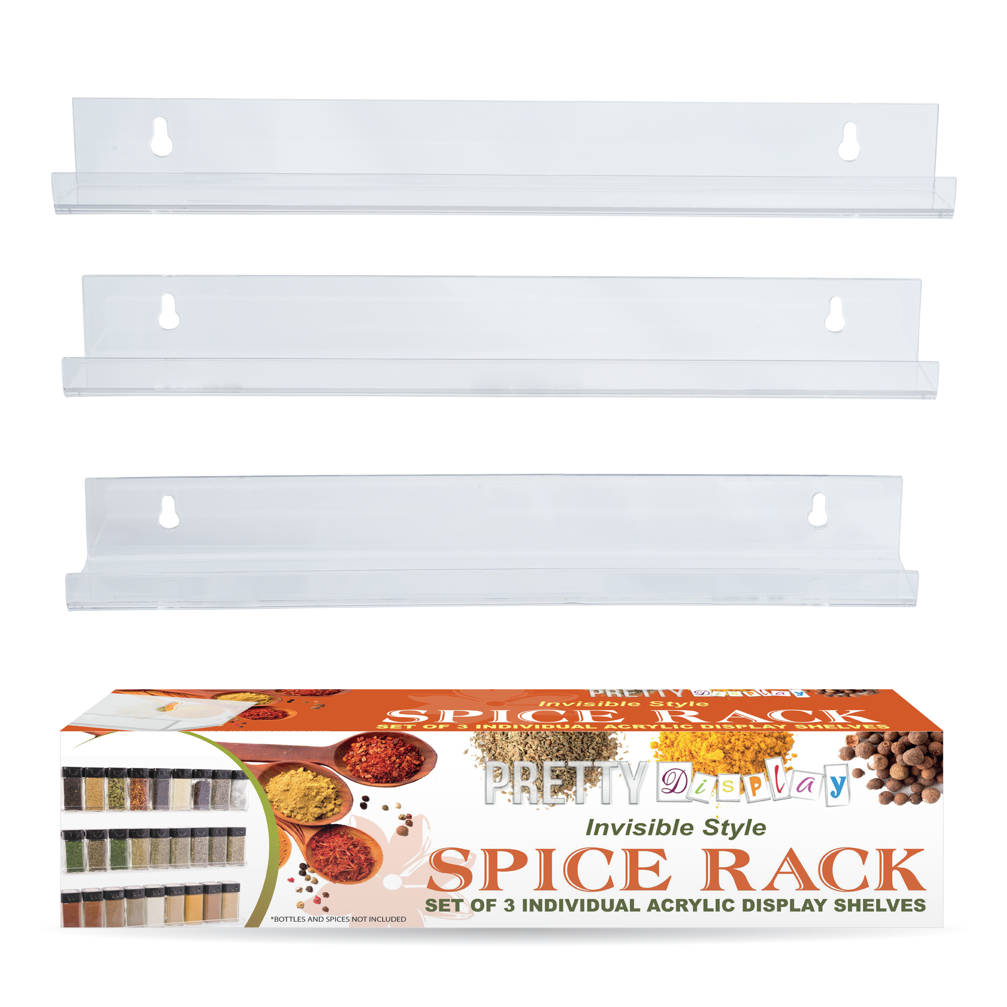 Acrylic Spice Rack by Pretty Display - Pretty Display: Making Your ...