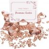 ROSE GOLD Diamond Table Number Holder & Place Card Holders