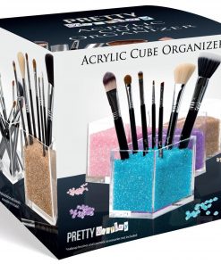 acrylic cube makeup organizer
